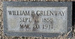 William Benjamin Greenway 1858 1911 Mémorial Find a Grave