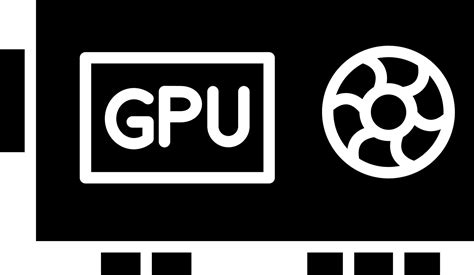 Gpu Icon Style Vector Art At Vecteezy