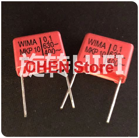 WIMA 15MM MKP10 Audio Film Capacitance 100NF 120NF 180NF 220NF 250V