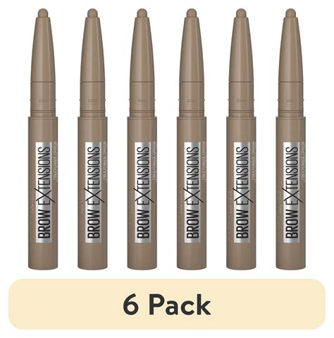 Pack Maybelline Brow Extensions Fiber Pomade Crayon Eyebrow Makeup Blonde Walmart