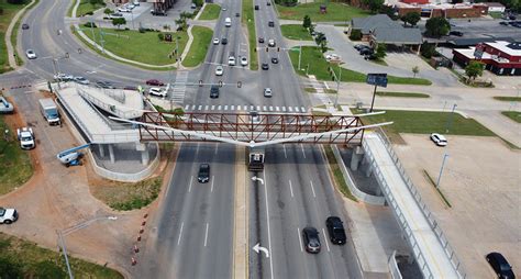 Pedestrian bridge opens over OKC’s Northwest Expressway | The Journal ...