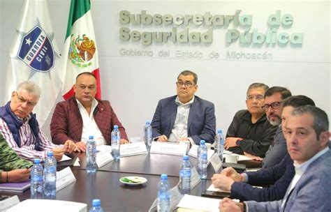 Fortalecer Acciones Preventivas Acuerdos En Mesa De Seguridad Morelia