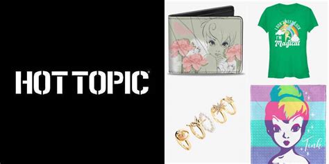 Tinker Bell At Hot Topic Pixie Perfect Apparel Accessories And Home Essentials