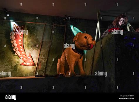 London UK 15th Nov 2017 Actors Performing Scenes From Inside Pussy Riot An Immersive Play