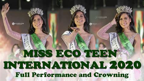 Miss Eco Teen International 2020 Roberta Angela Ro An Tamondong FULL