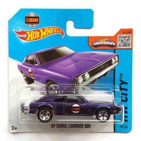 Hot Wheels Dodge Charger kisautó lila Mattel vásárlás a Játékshopban