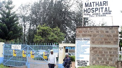 Mathari National Teaching And Referral Hospital Info And Reviews Hosi