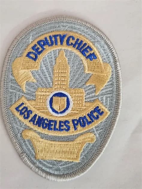 Vintage Los Angeles Police Department Deputy Chief £947 Picclick Uk