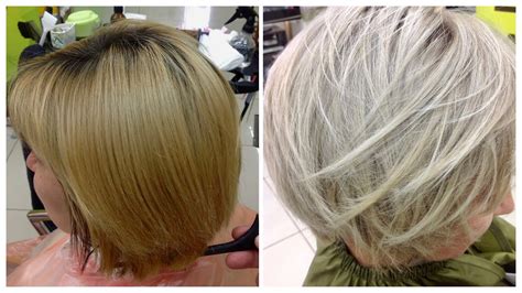 Из рыжего в пепельный блонд From Brassy Ginger Blonde to Ash Blonde