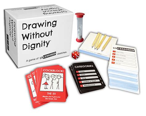 Adult Party Game | Drawing Without Dignity