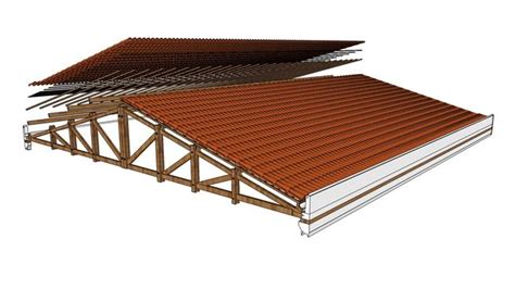 Roof 3d Warehouse 3d Warehouse Roof Model Decor Quick Decoration Scale Model Decorating