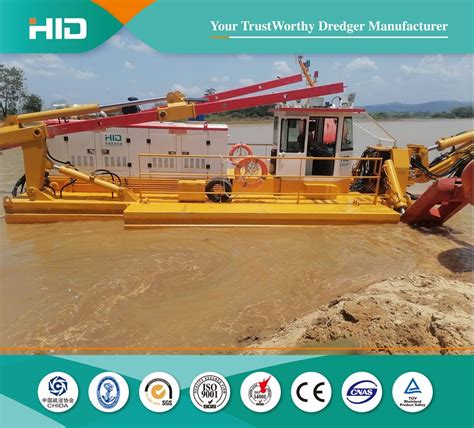 Channel Mud Cleaning Dredging Equipment Watermaster Amphibious