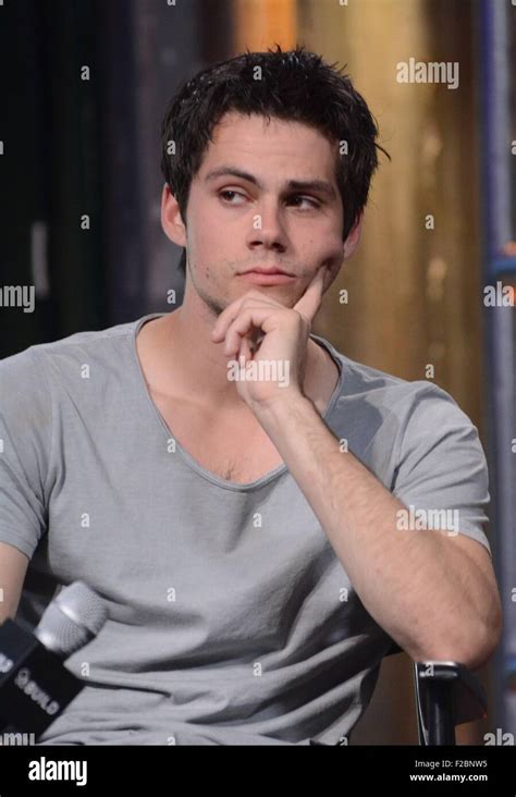 Dylan Obrien Aol Build Speaker Series Hi Res Stock Photography And