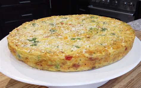 Goat Cheese And Broccoli Frittata Chef Jean Pierre