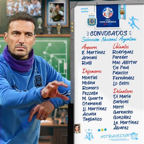 La lista de 26 de Scaloni para la Copa América con 21 campeones del