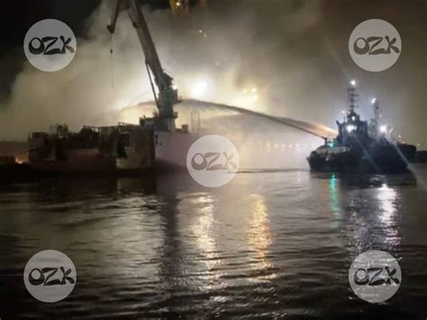 Incêndio em navio de carga aciona plano de emergência no Porto do Açu