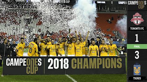 Tigres Campe N De La Campeones Cup Campeones Cup Tudn F Tbol