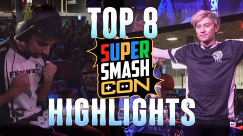 Super Smash Con Top Melee Highlights Ft Leffen Zain Hungrybox