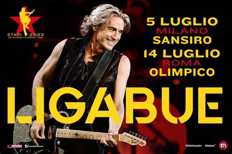 Luciano Ligabue Tour 2023 Bus Concerti