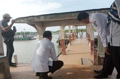 Pemkab Belitung Tutup Dermaga Penyeberangan Pasar Tradisional ANTARA