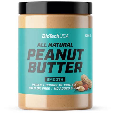 BIOTECH PEANUT BUTTER 1000g MASŁO ORZECHOWE BIAŁKO 14203644513 Allegro pl