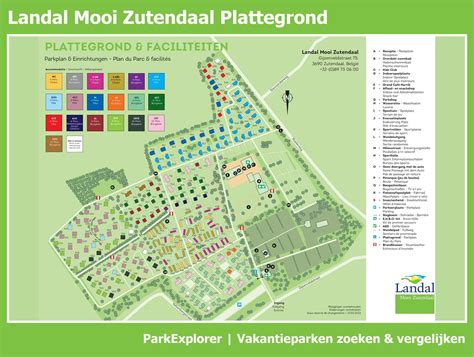 Plattegrond Van Landal Mooi Zutendaal Parkexplorer