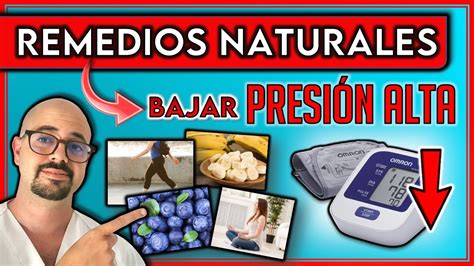 7 REMEDIOS NATURALES para BAJAR la PRESIÓN ALTA sin MEDICAMENTOS