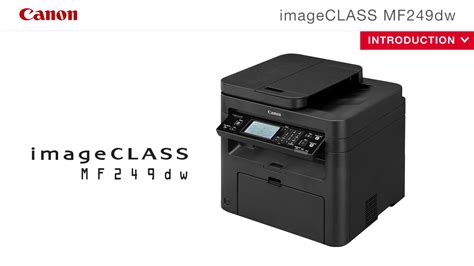 Best Buy Canon Imageclass Mf249dw Wireless Black And White All In One Printer Black Mf249dw