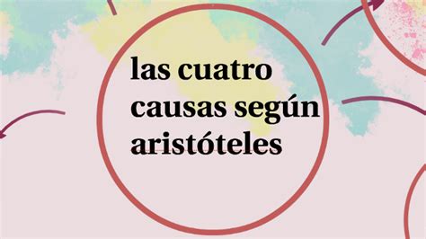 Las Cuatro Causas Arist Teles By Juan Atoche Arrasco