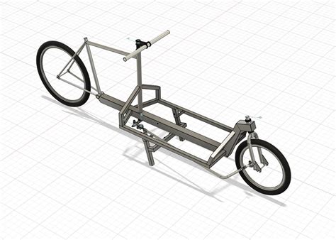 Diy Cargo Bike Plans And Blueprints Building Info And 3d Model Etsy