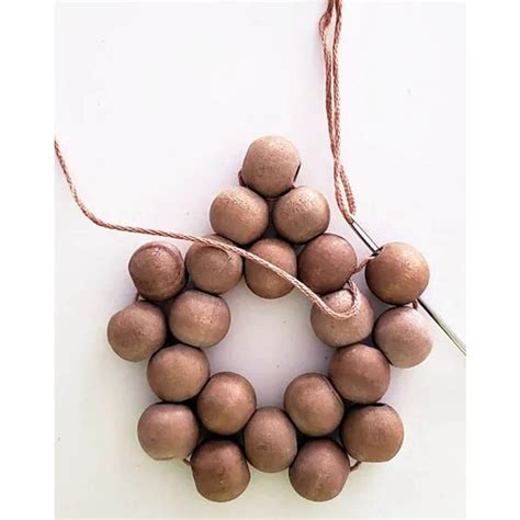 Diy Wood Bead Ornaments Aboutdecorationblog