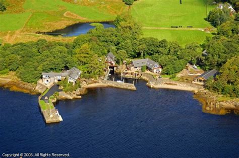 Melfort Pier Harbour In Melfort Scotland United Kingdom