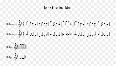 Bob The Builder Sheet Music 1 Of 1 Pages Fortnite Trumpet Sheet Music