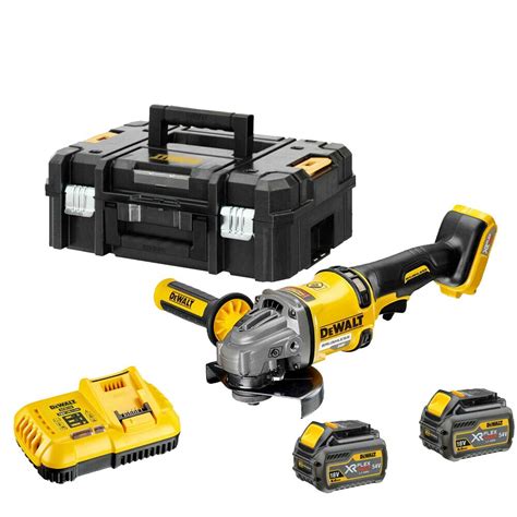 Dewalt Dcg T Cordless V Xr Flexvolt Brushless Mm Angle Grinder