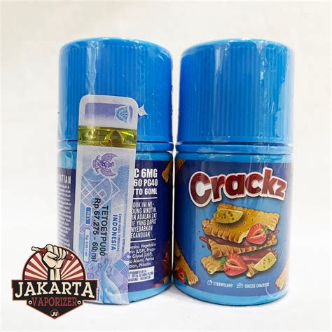 Jual Crackz V Strawberry Cheese Cracker Ml Mg Mg Mg By Tetra X