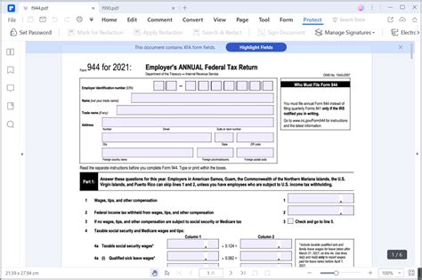 Irs Form Fill It With The Most Reliable Form Filler