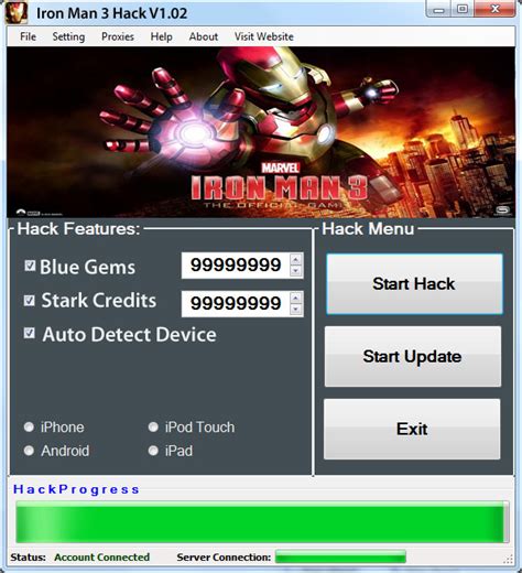 Iron Man 3 Hack V1.02 FREE Download ~ Best Hacks For Games