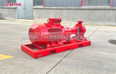 500gpm 9bar High Performance End Suction Fire Pump Better Technology Co Ltd