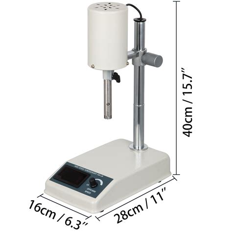 VEVOR VEVOR Homogeneizador De Alta Velocidad 1000ML Dispersor De Alta