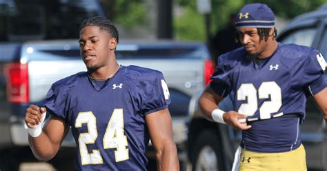 Observations From Notre Dame Football Fall Camp Practice No 3 Offense