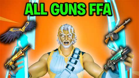 💥all Guns Ffa💥 7670 9985 3998 By Hussrr Fortnite Creative Map Code