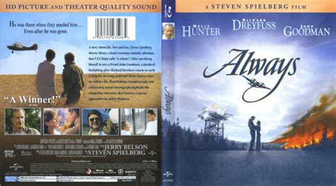 Always Blu-Ray DVD Cover & Label (1989)