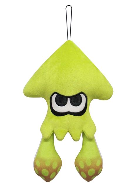 Splatoon 2 All Star Collection Ika Neon Yellow S Plush Height 23cm Ebay