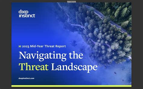 REPORT Navigating The Threat Landscape Deep Instinct