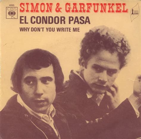 Simon Garfunkel El Condor Pasa 1970 Vinyl Discogs