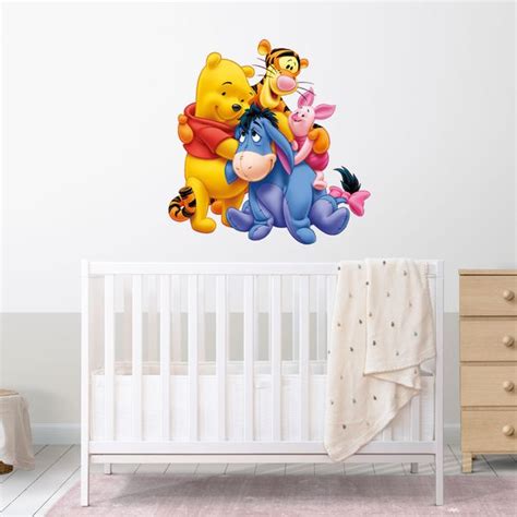 Adesivo Parede Decorativo Tema Ursinho Pooh Kradesivos