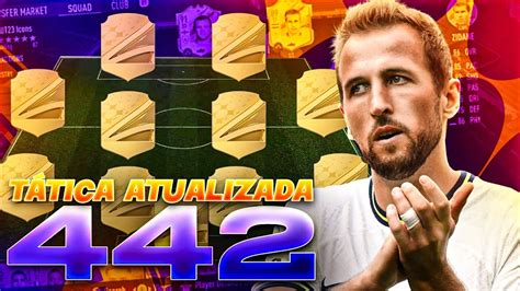 FIFA 23 MELHOR TÁTICA 4 4 2 ATUALIZADA ULTIMATE TEAM YouTube