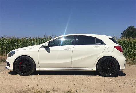 The Harmonious Marriage Between A Mercedes A Class And A Tinted Window Kit