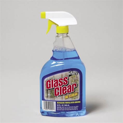 Force Glass Cleaner Trigger 32oz12ct Gold Star Distribution Inc