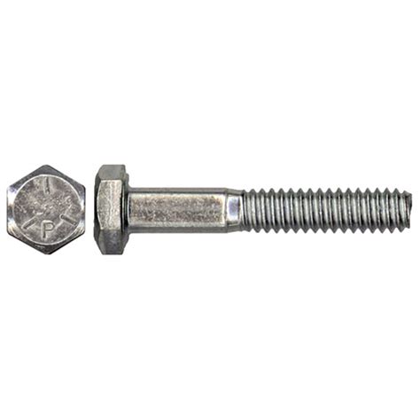 Precision Hex Head Zinc Plated Bolts 7 16 In X 3 In Grade 5 25 Per Pack 275 545 Réno Dépôt